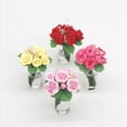 thumbnail image 6 of Big Sale! Ongmies Home Decor Clearance Miniature Dollhouse Flowers Miniature Bonsai Flower Dollhouse Christmas Tree Mini Potted Flower Dollhouse Hanging Flower Pot Model Toys Ornaments 1-A, 6 of 9