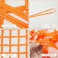 thumbnail image 4 of Redes de elevación de carga de 3,28' x 3,28', red de elevación de eslinga de nailon plana, red para colgar carga, correas de red de elevación de seguridad, máx. Capacidad de carga: 661 libras, 4 of 5