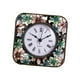thumbnail image 1 of Reloj de escritorio Zulema vintage de madera silencioso sin tictac, 1 of 8