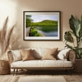 thumbnail image 3 of Hessian Lake 02 - New York Photography Black Framed Wall Art Print 24 x 36 inches, 3 of 4