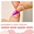 thumbnail image 2 of Set de Esmaltes de Uñas Despegables a Base de Agua para Niños | No Tóxicos | No Necesitan Secado | Kit Completo para Decoración de Uñas | Seguro para Niños | Hmw241223006, 2 of 4