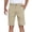 Kahki, variant on PULI Men's 10" Golf Shorts Dress Casual Summer Flat Front Lightweight Travel Short with Pockets