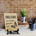 thumbnail image 4 of Dreams Are Whispers From The Soul Table Sign with Acrylic Stand (6x8“) | Classroom & Home Decor, 4 of 7
