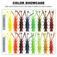 thumbnail image 5 of FREE FISHER Ned Fishing Bait, Shrimp Bait Fishing Lure,Worm Lure Set, 71Pcs Lead Hook with Soft Plastic Lures Kit, 5 of 9