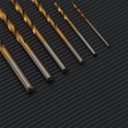 thumbnail image 3 of UPGRATOR 60Pcs Steel Drill Bit Set Titanium Coated for Hobby Work Projects, 3 of 6