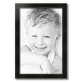 thumbnail image 2 of ArtToFrames 15" x 23" Honors Black with Silver Picture Frame, 15x23 inch Black Wood Poster Frame (WOM-5157),  Pack, 2 of 7