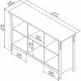 thumbnail image 4 of Bowery Hill Furniture 6 Cube Organizer in Vintage Black, 4 of 5