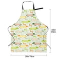 thumbnail image 5 of Uemuo Dachshund Dog Puppy Pattern Waterproof Apron Adjustable Dishwasher Apron- Apron for Women Men Heavy Duty Work Apron for Dishwashing Chemical Lab, 5 of 9