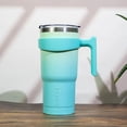 thumbnail image 5 of BJPKPK 10oz Stainless Steel Insulated Tumbler, Travel Coffee Tumbler with Handle and Straw, Ocean, 5 of 6