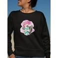 thumbnail image 2 of Manga Couple Shy Girlfriend Sweatshirt Women -Image by Shutterstock, Female XX-Large, 2 of 4