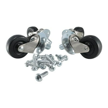 Ernie Ball 6102 Pop Out Guitar Amp Casters (Set of 4)