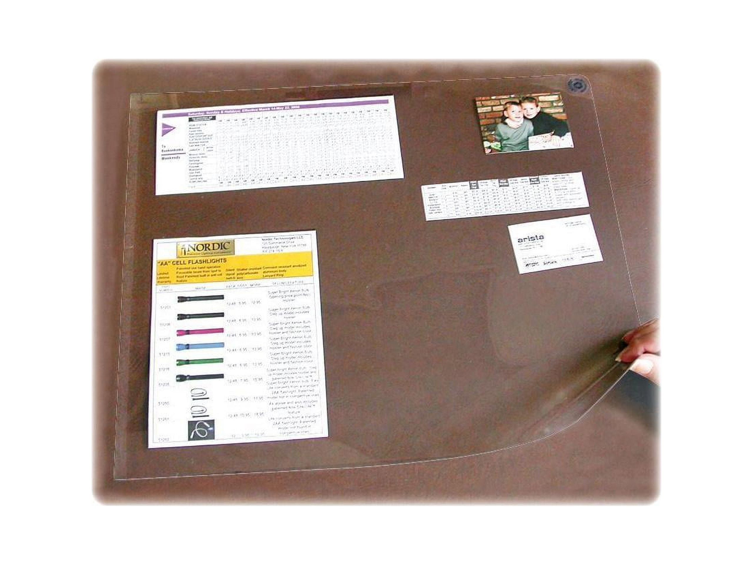 Artistic Second Sight Clear Plastic Hinged Desk Protector 25 1 2 x 21 Walmart