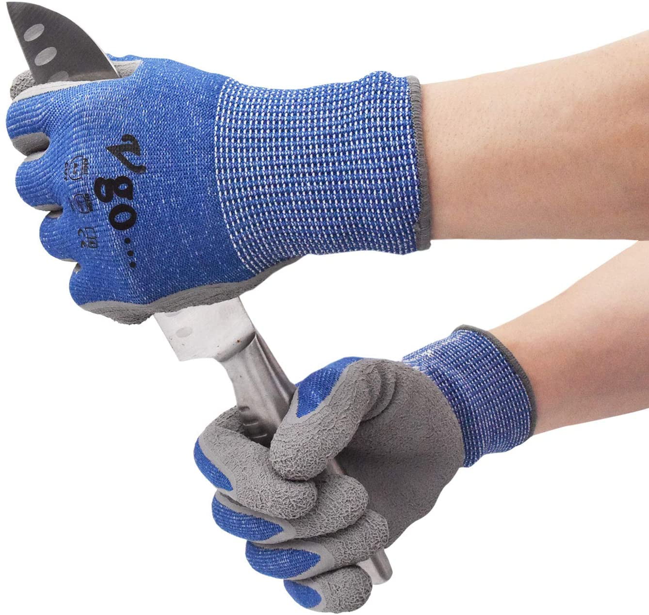 EN388 Vgo 5 Pairs Cut Resistant Gloves High Performance Level 5 Protection 