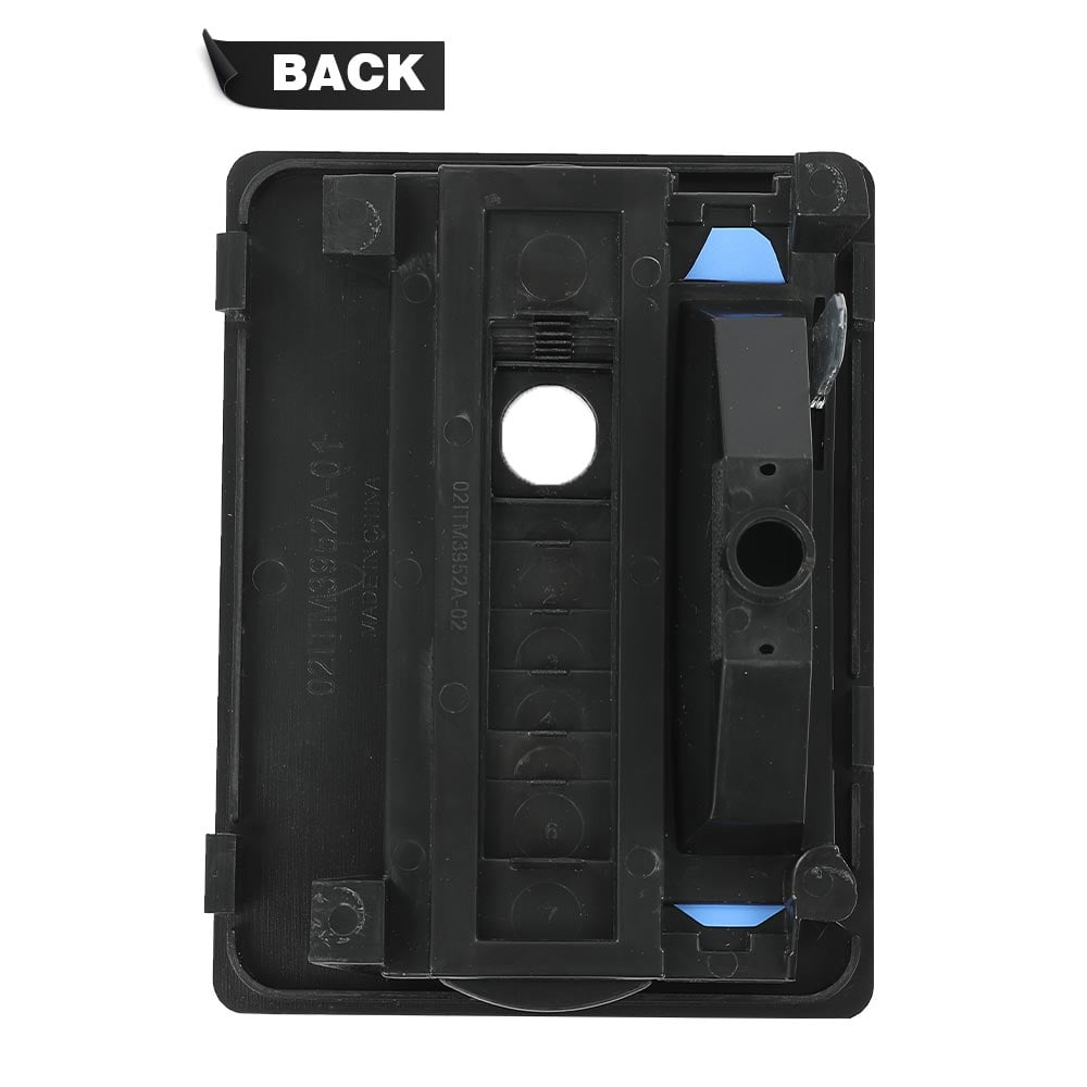 PIT66 Automatic Floor Shift Indicator Bezel Trim Auto Console Fit for Jeep Wrangler TJ 1997-2006 06130553