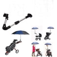 thumbnail image 2 of Soporte universal plegable para barra de paraguas de bicicleta - Soporte de paraguas para silla de ruedas Conector de manija de abrazadera Soporte de paraguas ajustable para silla de paseo, 2 of 5