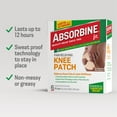 Absorbine Jr. Knee Pain Relief Patches for Knee Aches, Cramps & Joint