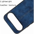 thumbnail image 4 of KOMI Phone Case for Google Pixel 9, Case for Google Pixel 9 Pro Cow-Like PU Leather Style Protector Cover, Non-Slip Shockproof Cover for Google Pixel 9/9 Pro Case Blue, 4 of 5