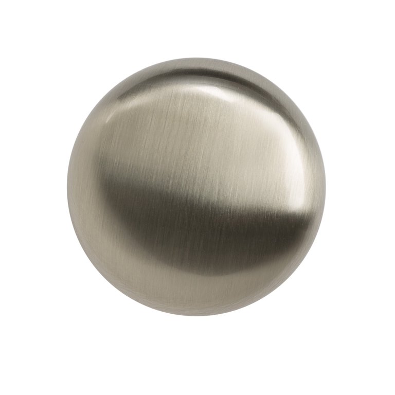 Better Homes & Gardens 1-3/16 (30mm) Round Knob, Satin Nickel, 10 Pack