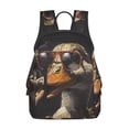 thumbnail image 1 of Balery Modern Funny Duck Mochila ligera para hombre y mujer: duradera e impermeable, ideal para la escuela, el trabajo, viajes y uso diario., 1 of 7