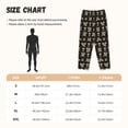 thumbnail image 4 of KLL Womens Skulls Gold Chains Dollar Print Pajama Pants Soft Pajama Bottoms for Women Cozy Lounge Pants, 4 of 7
