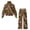 Brown Bow Camo, variant on Binienty Christmas Candy Cane Print 2 Piece Outfits for Women, Mock Neck Sweatshirt Wide Leg Pants Loungewear Sets Winter Holiday Festive Tracksuits Matching Sweatsuit with Pockets