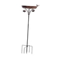 thumbnail image 4 of ziyahi Freestanding Birdbath Offering Easy Installation And Maintenance Bird Feeder Experience In Backyard Metal Bird Feeder, 4 of 6