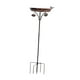 thumbnail image 2 of Tazón de baño de pájaros de metal baño independiente, resistente al clima, decoración del jardín, tazón de alimentador de ardor pájaro para césped, pa, 2 of 9