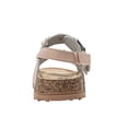 thumbnail image 5 of bebe Toddler Girl's Sandals – Adjustable Comfort Footbed Sandals with Charm, Glitter, Braid & Buckle Styles, 5 of 7