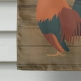 thumbnail image 4 of Caroline's Treasures CK6780CHF Dutch Bantam Chicken Welcome Flag Canvas House Size , Large, multicolor, 4 of 4