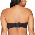 thumbnail image 2 of Bali Womens One Smooth U Strapless Multiway Underwire Bra, 38DD, Black, 2 of 2