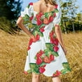 thumbnail image 3 of Fresh fruits Sleeveless Dress Women's dress birthday dress for women luxury 2024 Dresses gala, 3 of 6