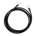 thumbnail image 1 of 1 Pc Cable Inversor de Batería 10 AWG Gauge 5.5FT 3/8" Lug Cable de Batería Universal para Automóvil Vehículo Barco RV Solar Cobre Estañado Negro, 1 of 7