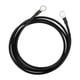 thumbnail image 1 of 1 Pc Cable Inversor de Batería 10 AWG Gauge 5.5FT 3/8" Lug Cable de Batería Universal para Automóvil Vehículo Barco RV Solar Cobre Estañado Negro, 1 of 7