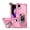 Pink, variant on Xpression Phone Case For Apple iPhone 16e /iPhone SE4 Heavy Duty Hybrid 2in1 Hard PC & TPU Rugged Bumper Shockproof with Magnetic Ring Kickstand Cover, Black