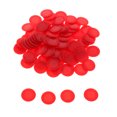 thumbnail image 3 of 100 Unids / Pack Plástico ABS 23 Mm Juego de Bingo Fichas de Póquer Fichas de Juguetes rojo Sunnimix Fichas de juego de bingo, 3 of 8