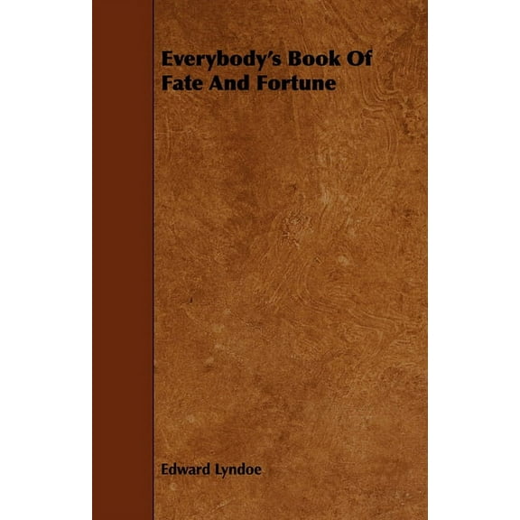 Everybody's Book Of Fate And Fortune, (Paperback)