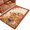 Terracotta, variant on Round Rug 4Ft Washable Non-Slip, Yellow Pumpkins Fall Circle Area Rugs for Living Room Bedroom, Thanksgiving Maple Leaves Autumn Indoor Floor Mats Carpet Runner for Home Decor