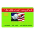 thumbnail image 3 of Aromabug Funny Fake Bankcard: Border Crossing Card, Fade Resistant, 4 Pack, 3 of 5