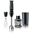 thumbnail image 1 of SX MultiQuick Vario 5 Handheld Immersion Blender – 21-Speed Stick Blender with PowerBell Stainless Steel Blades, EasyClick Attachments – Hand Blender for Smoothies, Food Chopper, Whisk, Puree, 400W, 1 of 5