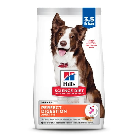 Hill s Science Diet Perfect Digestion Small & Mini Chicken & Rice Dry Dog Food  12lb Bag