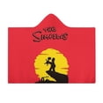 thumbnail image 2 of Simpsons Cloak Hooded Blanket Soft Wearable Blanket Hoodie Throw Cape for Couch Kids Adults 50"x60", 2 of 8