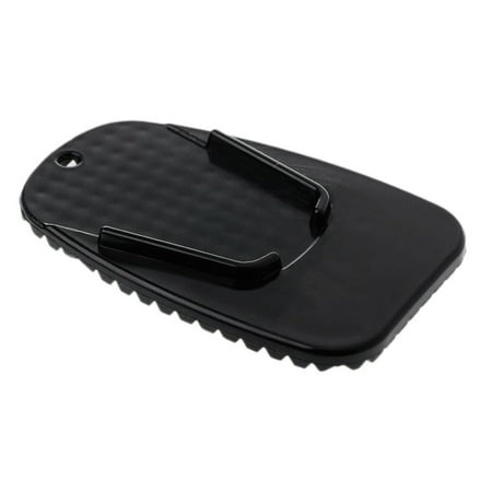 

Motorcycle Kickstand Biker s Kick Bracket Pad Coaster Support Plate Parking Side Stand Extension Pad for Outdoor Parking