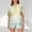 Light Blue, variant on Pajamas Sets for Women 2 Piece Shorts Under $10 Casual Loose Printing Round Neck Short Sleeved Shorts Pajamas Suit