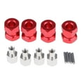 thumbnail image 2 of Hexagonal de Rueda de 12mm 15/20/25mm Adaptador de Extensión Más Combinador para Wraith CC01 AXIAL SCX10 :10 15mm Hugo  Hub Adaptador extendido hexagonal, 2 of 10