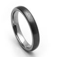 thumbnail image 2 of Women's Tungsten Carbide Wedding Band Ring 4mm Comfort Fit Domed Classic Ring For Men & Women, 2 of 3