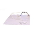 thumbnail image 2 of Agstum Memory Titanium Round Optical Eyeglasses Rimless Flexible Glasses Frame 46mm, 2 of 6