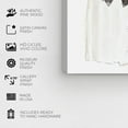 thumbnail image 5 of Wynwood Studio Fashion and Glam Modern Canvas Art - Stylish Bow Shirt On Hanger, Wall Art for Living Room, Bedroom, and Bathroom, 24 in x 36, Black and White Home Decor, 5 of 5