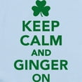thumbnail image 2 of CafePress - Keep Calm And Ginger O Long Sleeve Infant Bodysuit - Long Sleeve Cotton Baby Bodysuit, 2 of 4