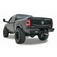thumbnail image 2 of Fab Fours Dr19 T4450 1 Black Steel Rear Bumper Fits 19 22 2500 3500 Fits select: 2019-2023 RAM 2500, 2019-2023 RAM 3500, 2 of 3