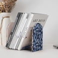thumbnail image 6 of Lsque Tropical Leaves Printed Wood Bookends,Non-Skid Bookend for Shelves,Heavy Duty Support Bookends,Non-Slip Foam Pads for Office, Home, and Library,1 Pair, 6 of 8